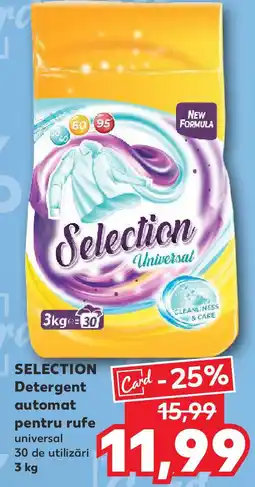 Kaufland SELECTION Detergent automat pentru rufe Ofertă