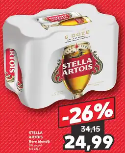 Kaufland STELLA ARTOIS Bere blondă Ofertă