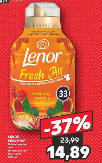 Kaufland LENOR Fresh Air Balsam pentru rufe Ofertă