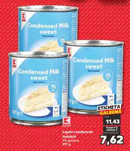 Kaufland K CLASSIC Lapte condensat indulcit Ofertă