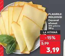 Kaufland PLAIURILE MOLDOVEI Cascaval afumat Ofertă