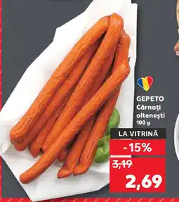 Kaufland GEPETO Cârnaţi olteneşti Ofertă