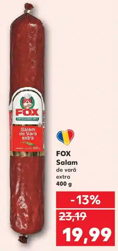 Kaufland FOX Salam Ofertă