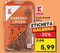 Kaufland K CLASSIC Linte brunǎ Ofertă