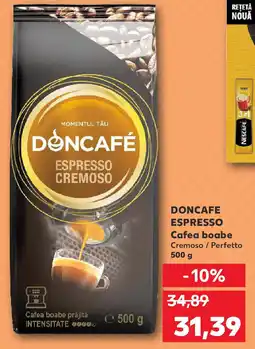 Kaufland DONCAFE ESPRESSO Cafea boabe Ofertă