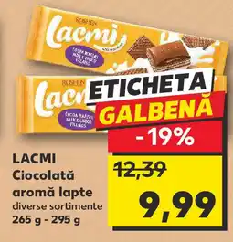 Kaufland LACMI Ciocolată aromă lapte Ofertă