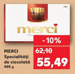 Kaufland MERCI Specialităţi de ciocolată Ofertă