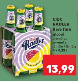 Kaufland CIUC RADLER Bere fără alcool Ofertă