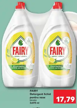 Kaufland FAIRY Detergent lichid pentru vase Ofertă