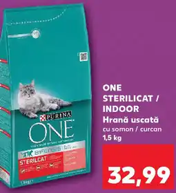 Kaufland ONE STERILICAT / INDOOR Hrană uscată Ofertă