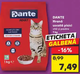 Kaufland DANTE Hrană uscată pisici Ofertă