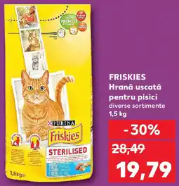 Kaufland FRISKIES Hrană uscată pentru pisici Ofertă