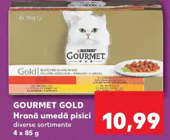 Kaufland GOURMET GOLD Hrană umedă pisici Ofertă