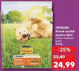 Kaufland FRISKIES Hrană uscată pentru câini Ofertă