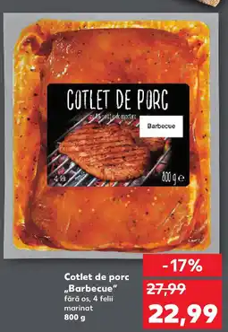 Kaufland Cotlet de porc ,,Barbecue" Ofertă