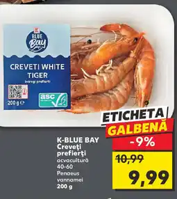 Kaufland K-BLUE BAY Creveţi prefierţi Ofertă