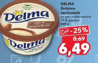 Kaufland DELMA Grăsime tartinabilă Ofertă