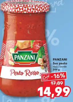 Kaufland PANZANI Sos pesto Ofertă