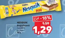 Kaufland NESQUIK Napolitană Ofertă