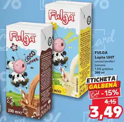 FULGA Lapte UHT