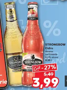 Kaufland STRONGBOW Cidru Ofertă