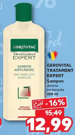 Kaufland GEROVITAL Tratament Expert Şampon Ofertă