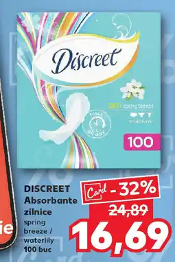 Kaufland DISCREET Absorbante zilnice Ofertă