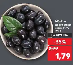 Kaufland Măsline negre Atlas Ofertă