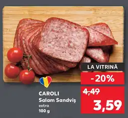 Kaufland CAROLI Salam Sandviş Ofertă