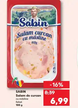 Kaufland SABIN Salam de curcan Ofertă