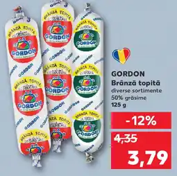 Kaufland GORDON Brânză topită Ofertă