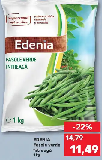 Kaufland EDENIA Fasole verde întreagă Ofertă