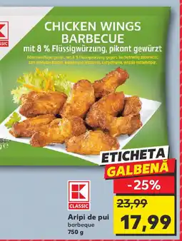 Kaufland Aripi de pui Ofertă