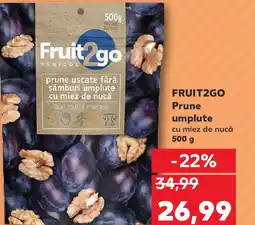 Kaufland FRUIT2GO Prune umplute Ofertă