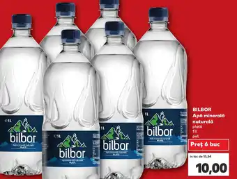 Kaufland BILBOR Apă minerală naturală Ofertă