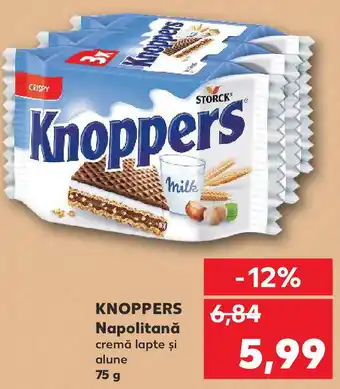 Kaufland KNOPPERS Napolitană Ofertă