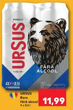 Kaufland URSUS Bere fără alcool Ofertă