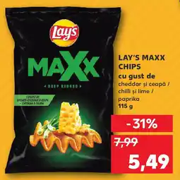 Kaufland LAY'S MAXX CHIPS cu gust de Ofertă