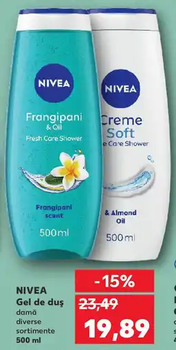 Kaufland NIVEA Gel de duş Ofertă