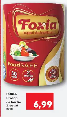 Kaufland FOXIA Prosop de hârtie Ofertă