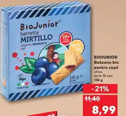 Kaufland BIOJUNIOR Batoane bio pentru copii Ofertă