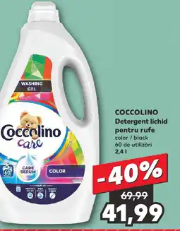 Kaufland COCCOLINO Detergent lichid pentru rufe Ofertă