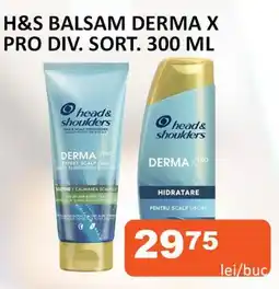 H&S Balsam Derma X Pro Div. Sort.