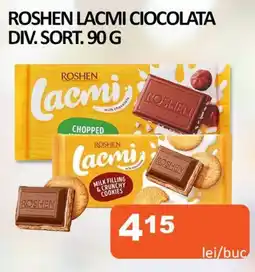 Unicarm ROSHEN Lacmi Ciocolata div. sort. Ofertă