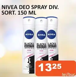Unicarm NIVEA Deo Spray div. sort. Ofertă