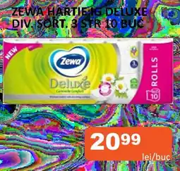 Unicarm Zewa Hartie Ig Deluxe Div. Sort. 3 str Ofertă
