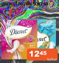 Unicarm DISCREET Deo Div. Sort. 60 Ofertă