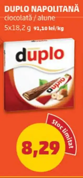 Penny DUPLO Napolitană Ofertă