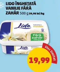 Penny LIDO înghetată Vanilie Fără Zahăr Ofertă