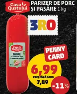 Penny Parizer de Porc Si Pasăre Ofertă